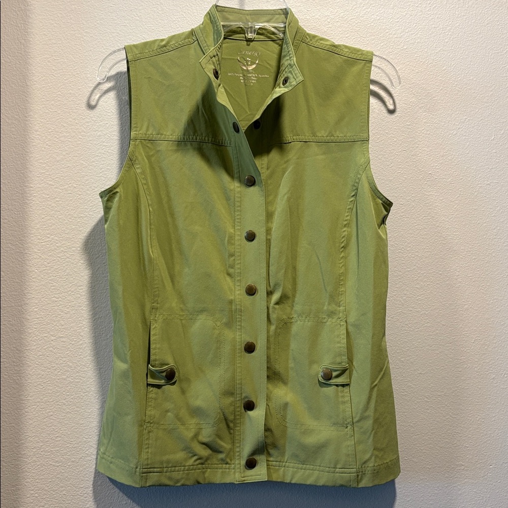 Chico’s Zenergy Vest - Women’s Size 0, Green